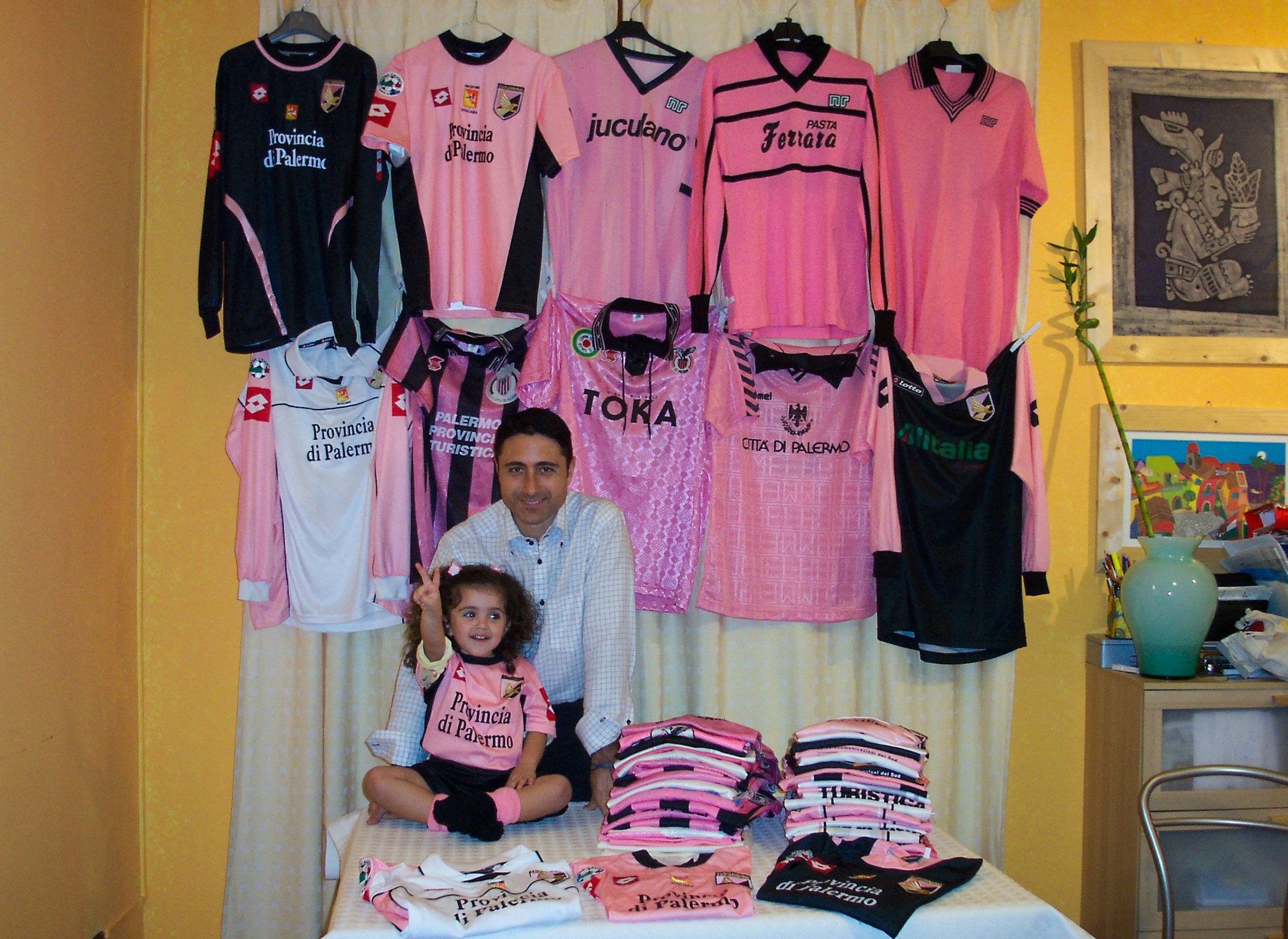 Palermo Jersey History